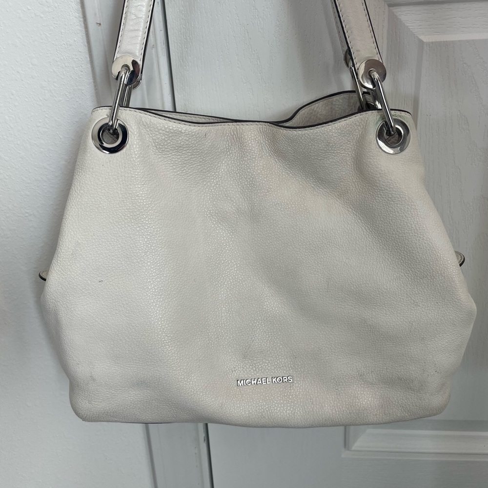 Michael Kors Cream Shoulder Bag